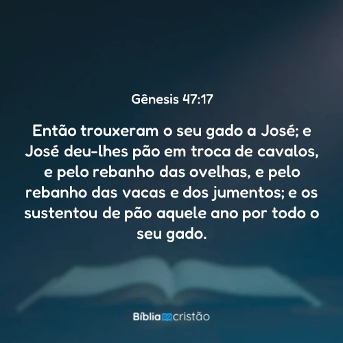 Gênesis 47:17