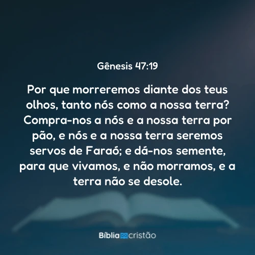 Gênesis 47:19