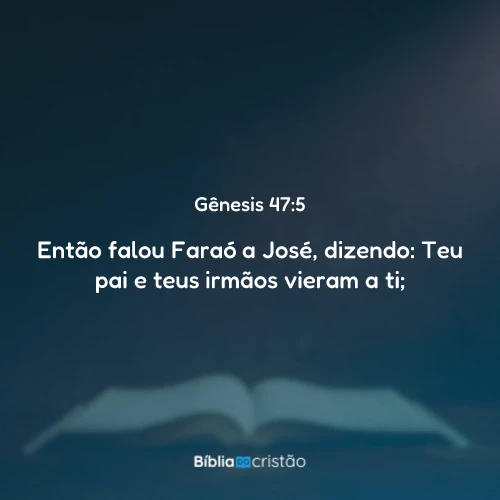 Gênesis 47:5