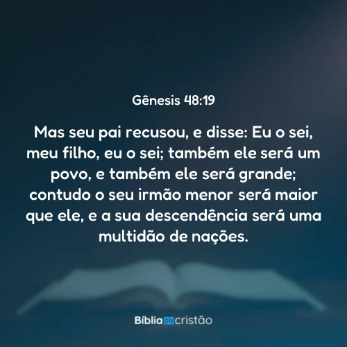Gênesis 48:19