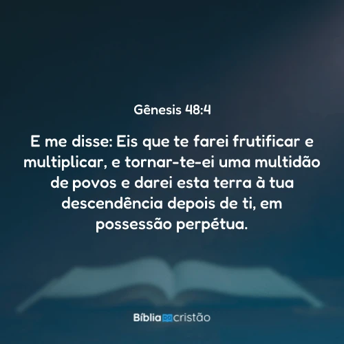 Gênesis 48:4