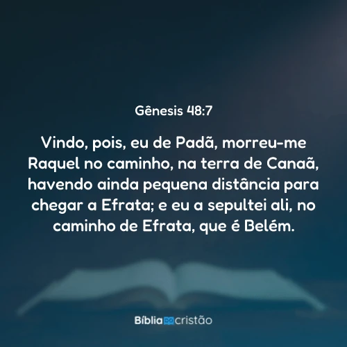 Gênesis 48:7