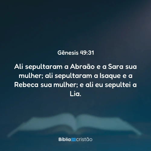 Gênesis 49:31