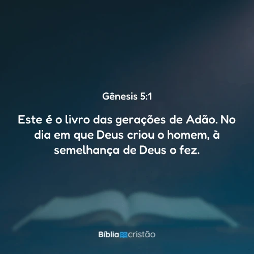 Gênesis 5:1