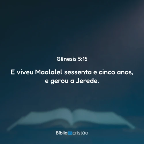 Gênesis 5:15