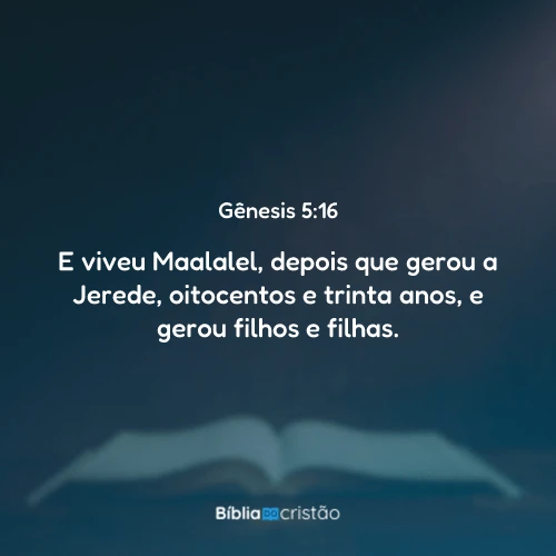 Gênesis 5:16