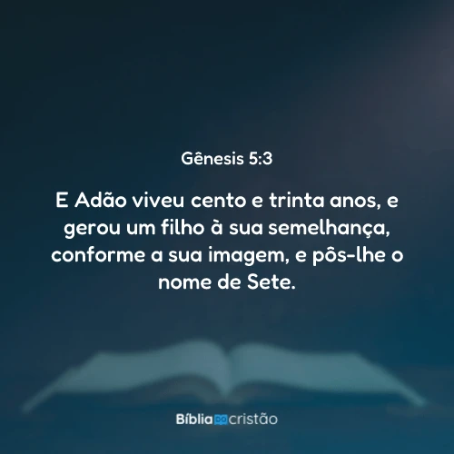 Gênesis 5:3