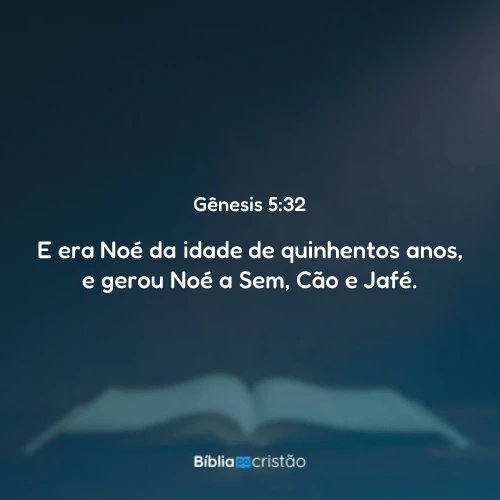 Gênesis 5:32