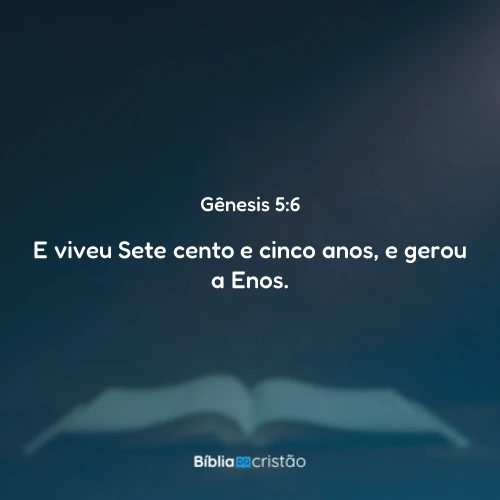 Gênesis 5:6