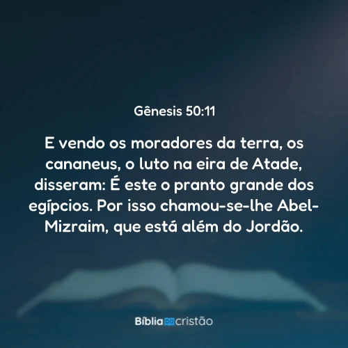 Gênesis 50:11