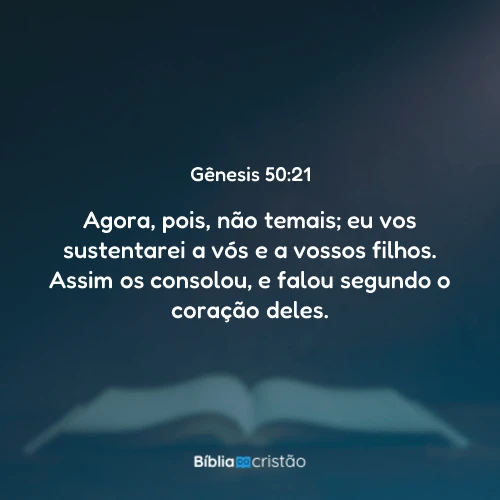 Gênesis 50:21