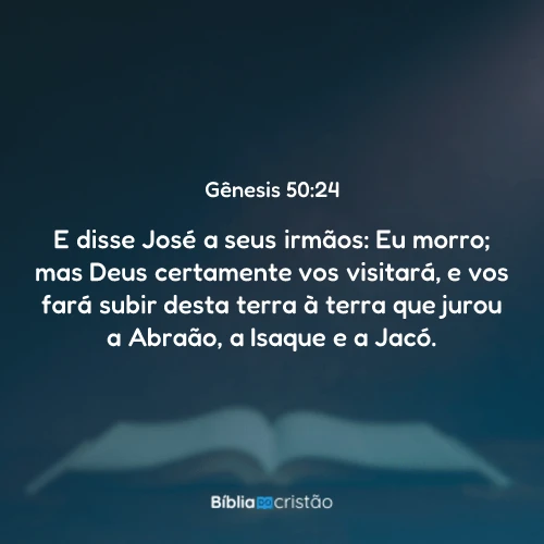 Gênesis 50:24