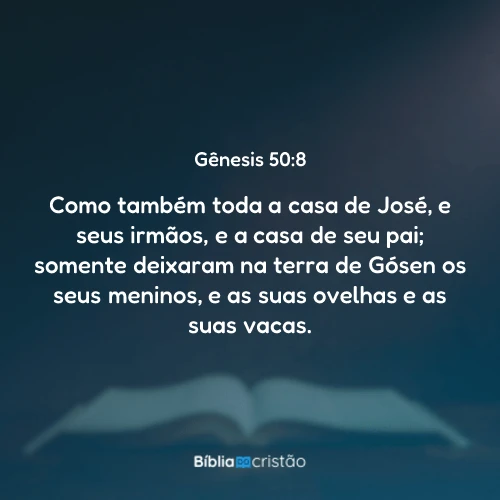 Gênesis 50:8