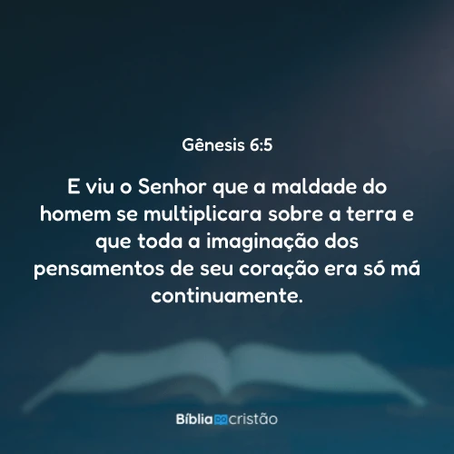 Gênesis 6:5