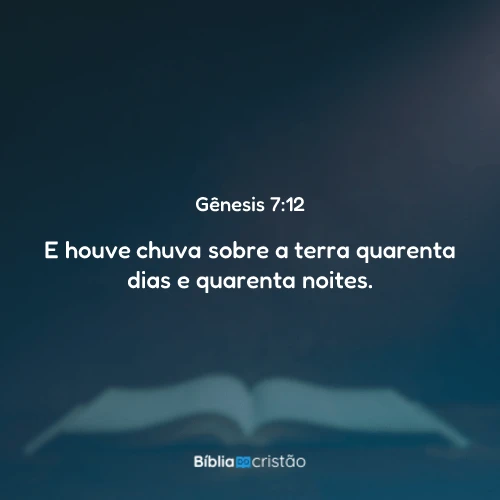 Gênesis 7:12