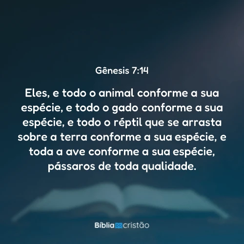Gênesis 7:14