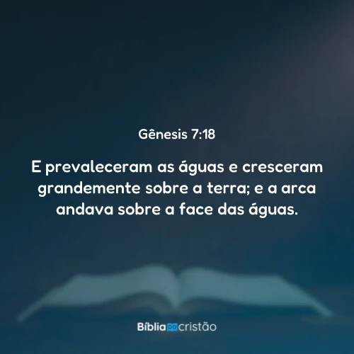 Gênesis 7:18