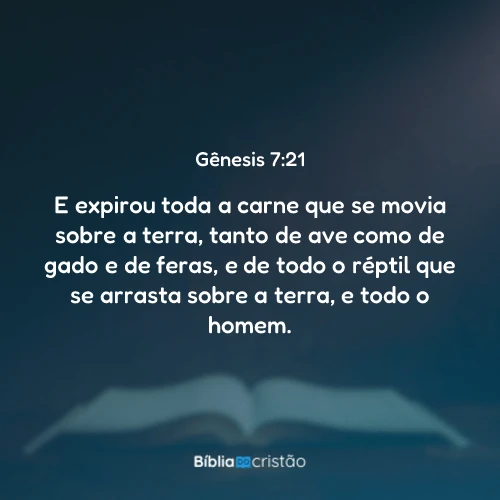 Gênesis 7:21