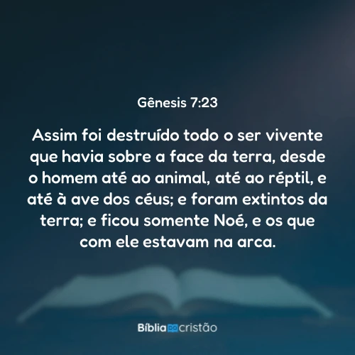 Gênesis 7:23