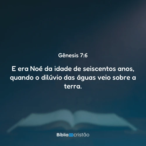Gênesis 7:6