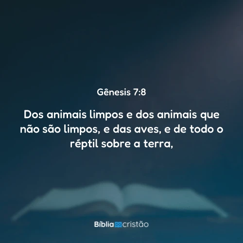 Gênesis 7:8