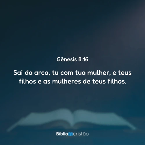 Gênesis 8:16