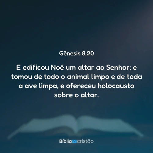 Gênesis 8:20