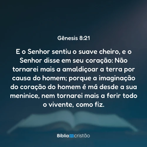 Gênesis 8:21