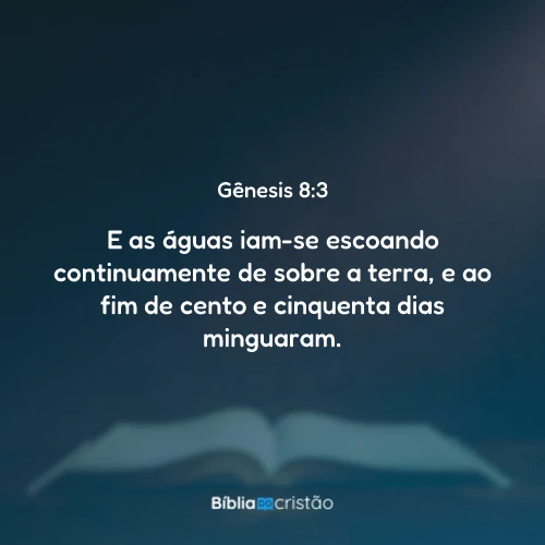 Gênesis 8:3