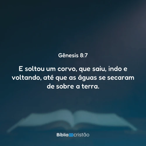 Gênesis 8:7