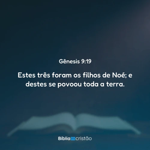 Gênesis 9:19
