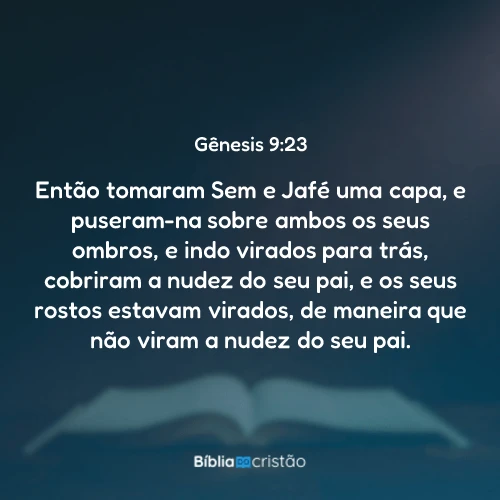 Gênesis 9:23
