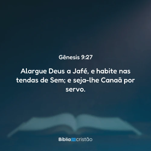 Gênesis 9:27