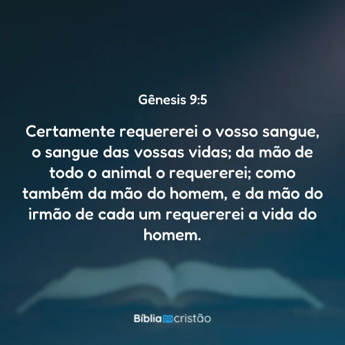 Gênesis 9:5
