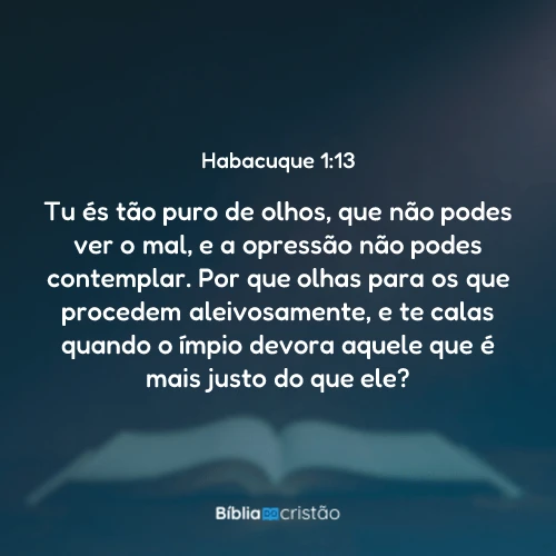 Habacuque 1:13