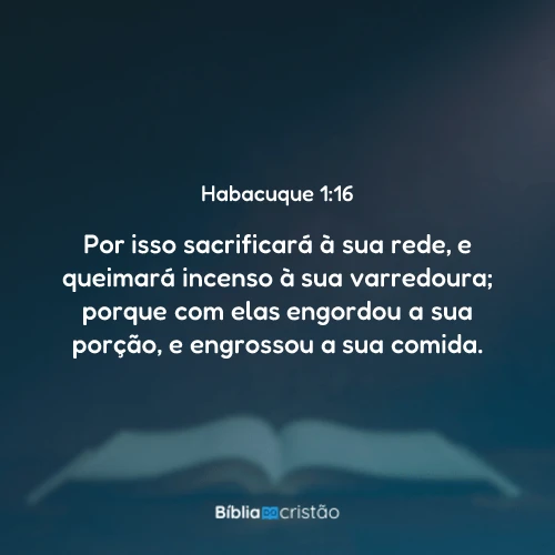 Habacuque 1:16