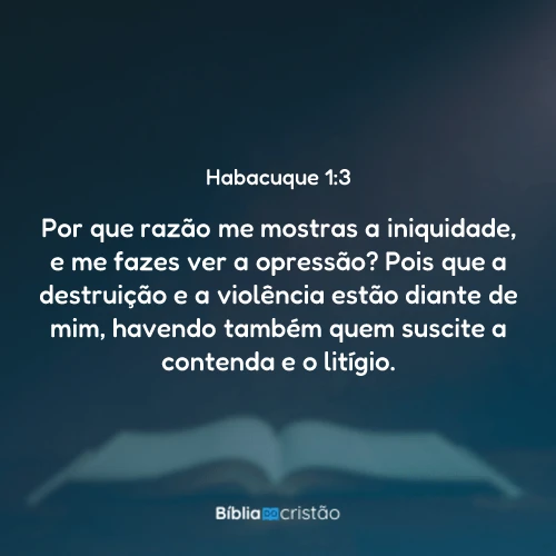 Habacuque 1:3