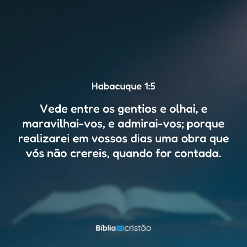 Habacuque 1:5