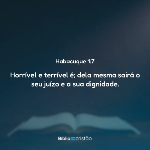 Habacuque 1:7