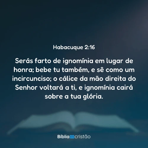 Habacuque 2:16