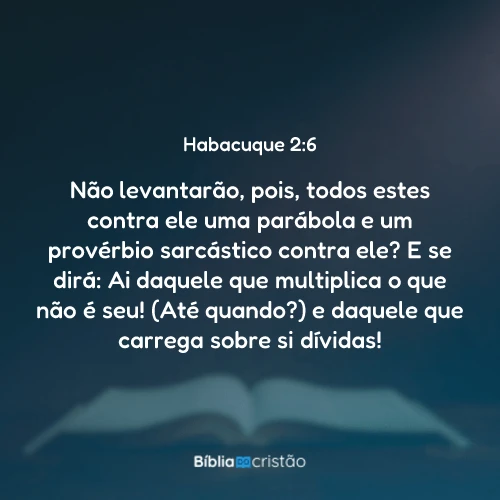 Habacuque 2:6