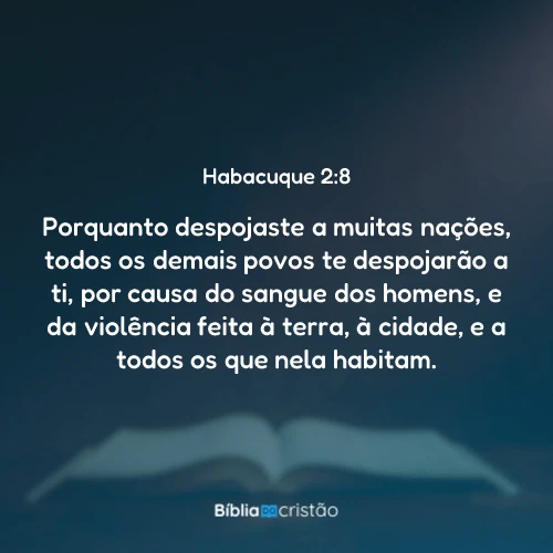 Habacuque 2:8