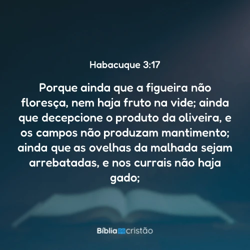 Habacuque 3:17