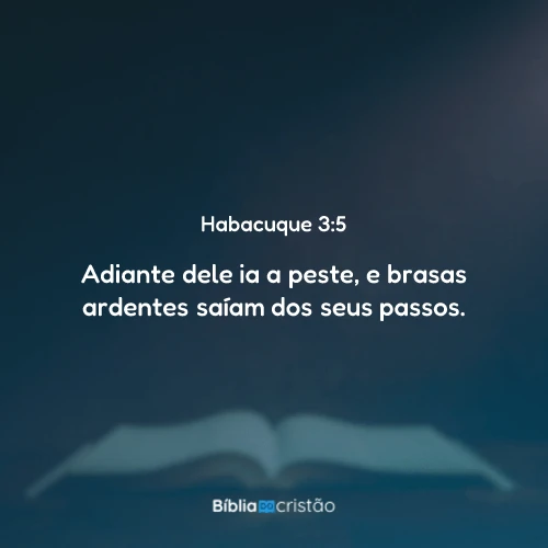Habacuque 3:5