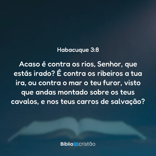 Habacuque 3:8