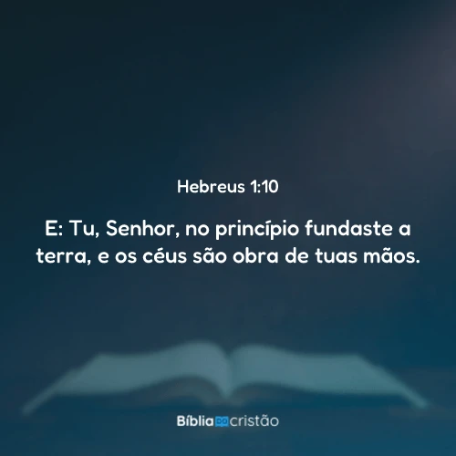 Hebreus 1:10