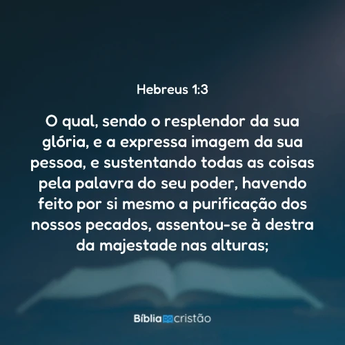 Hebreus 1:3