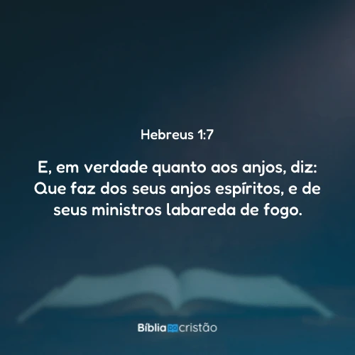 Hebreus 1:7