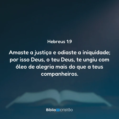 Hebreus 1:9