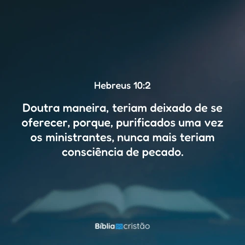 Hebreus 10:2